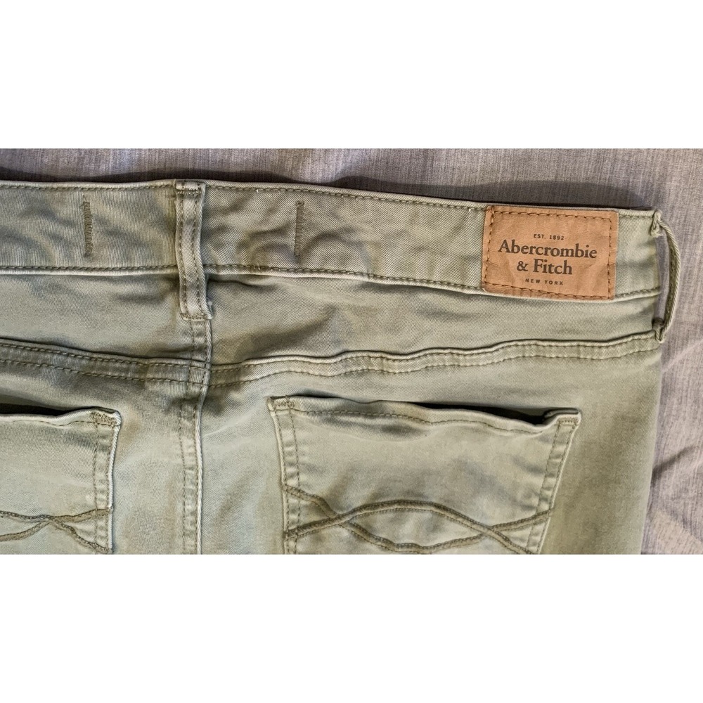 Abercrombie & Fitch Jeans Women's Size 8 Mint Green Pants - Picture 3 of 7